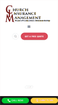 Mobile Screenshot of churchinsurancemanagement.com